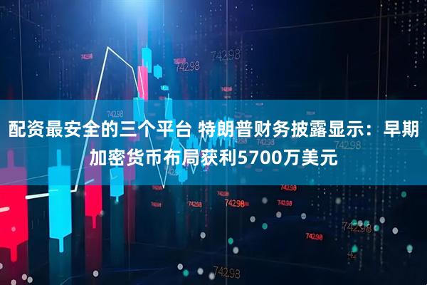 配资最安全的三个平台 特朗普财务披露显示：早期加密货币布局获利5700万美元